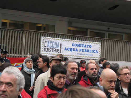 Manifestazione acqua
