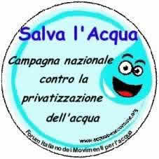 L'acqua non si vende